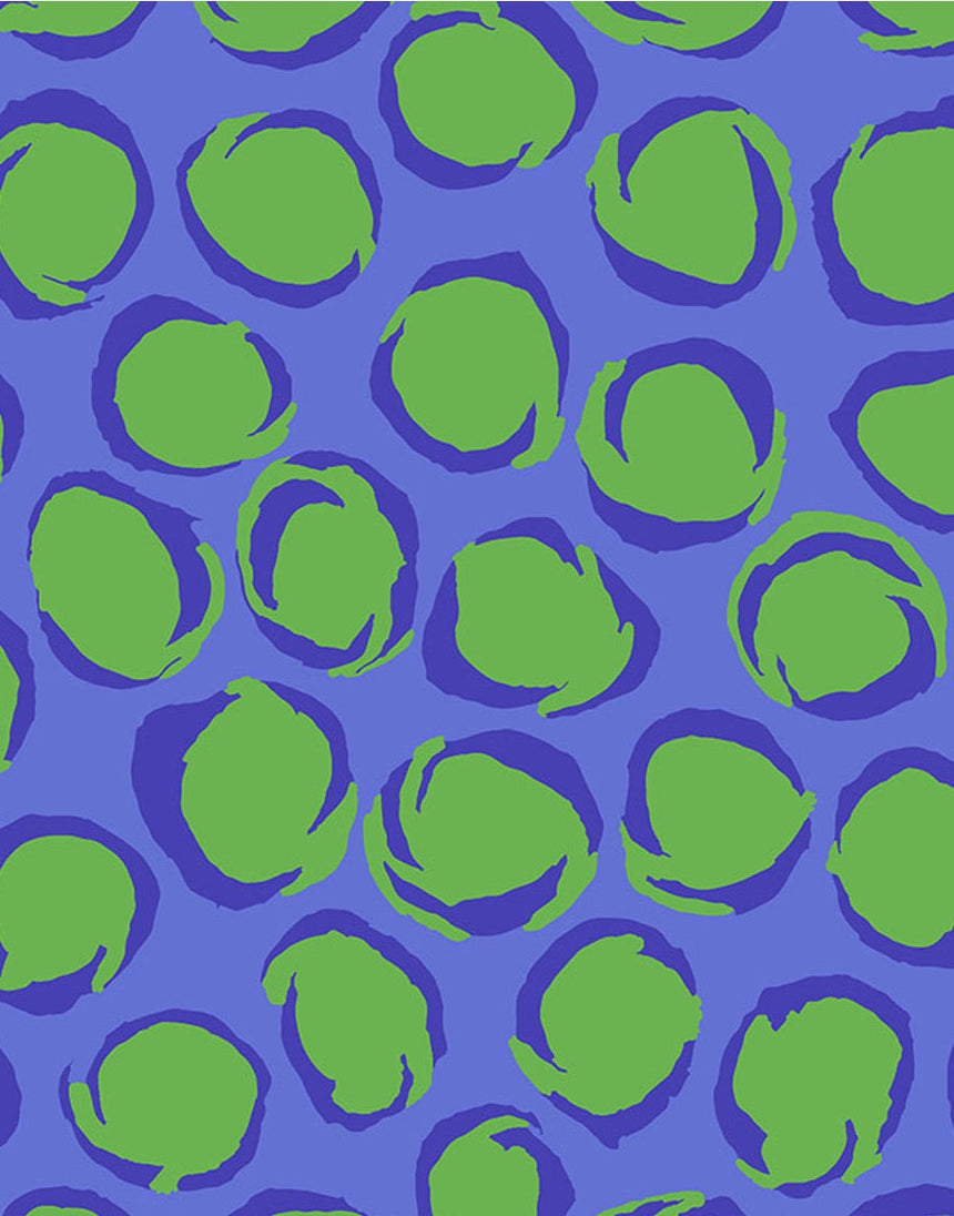 Blue Twist Cotton Fabric, Kaffe Fasset Collective