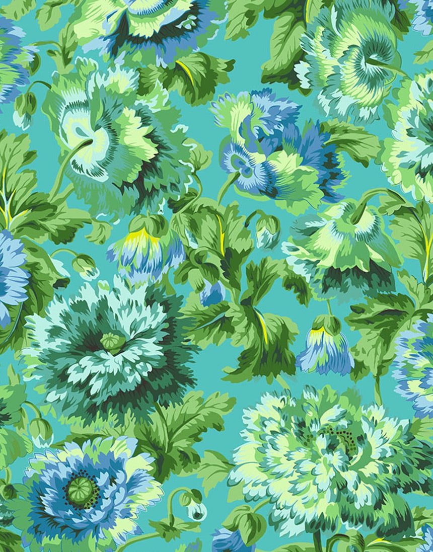 Green Rosemary Cotton Fabric, Kaffe Fasset Collective