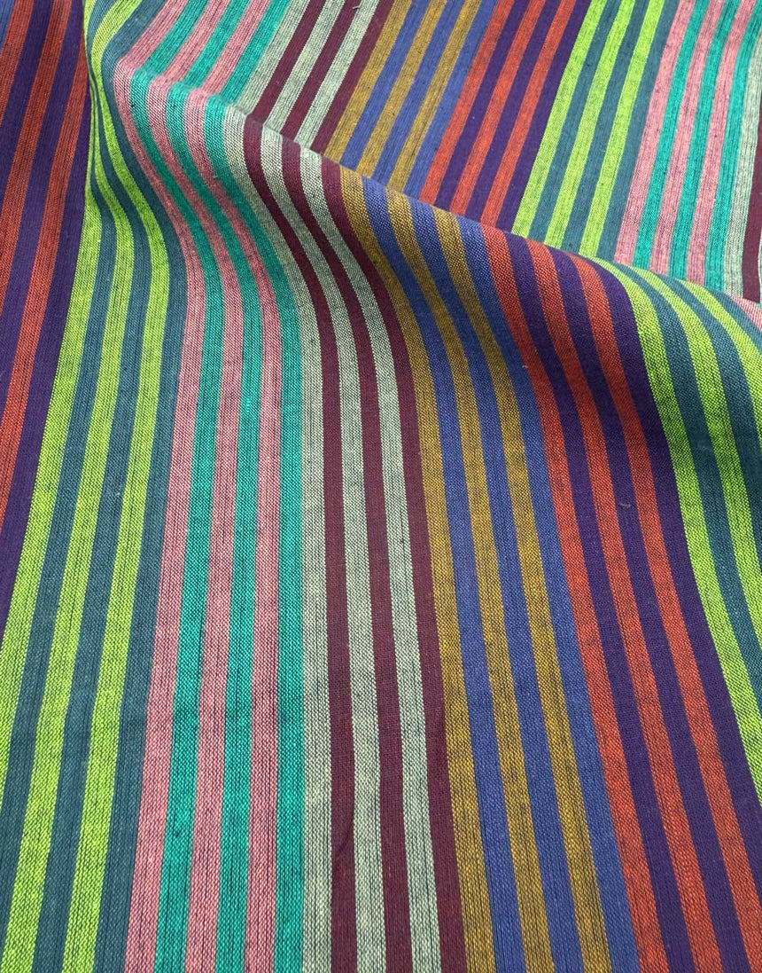 Twilight Caterpillar Stripe Woven Shot Cotton, Kaffe Fassett