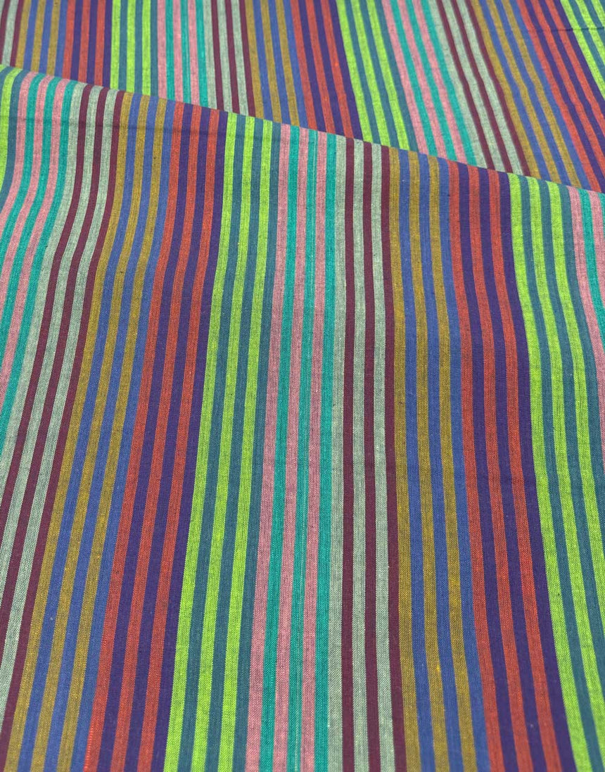 Twilight Caterpillar Stripe Woven Shot Cotton, Kaffe Fassett
