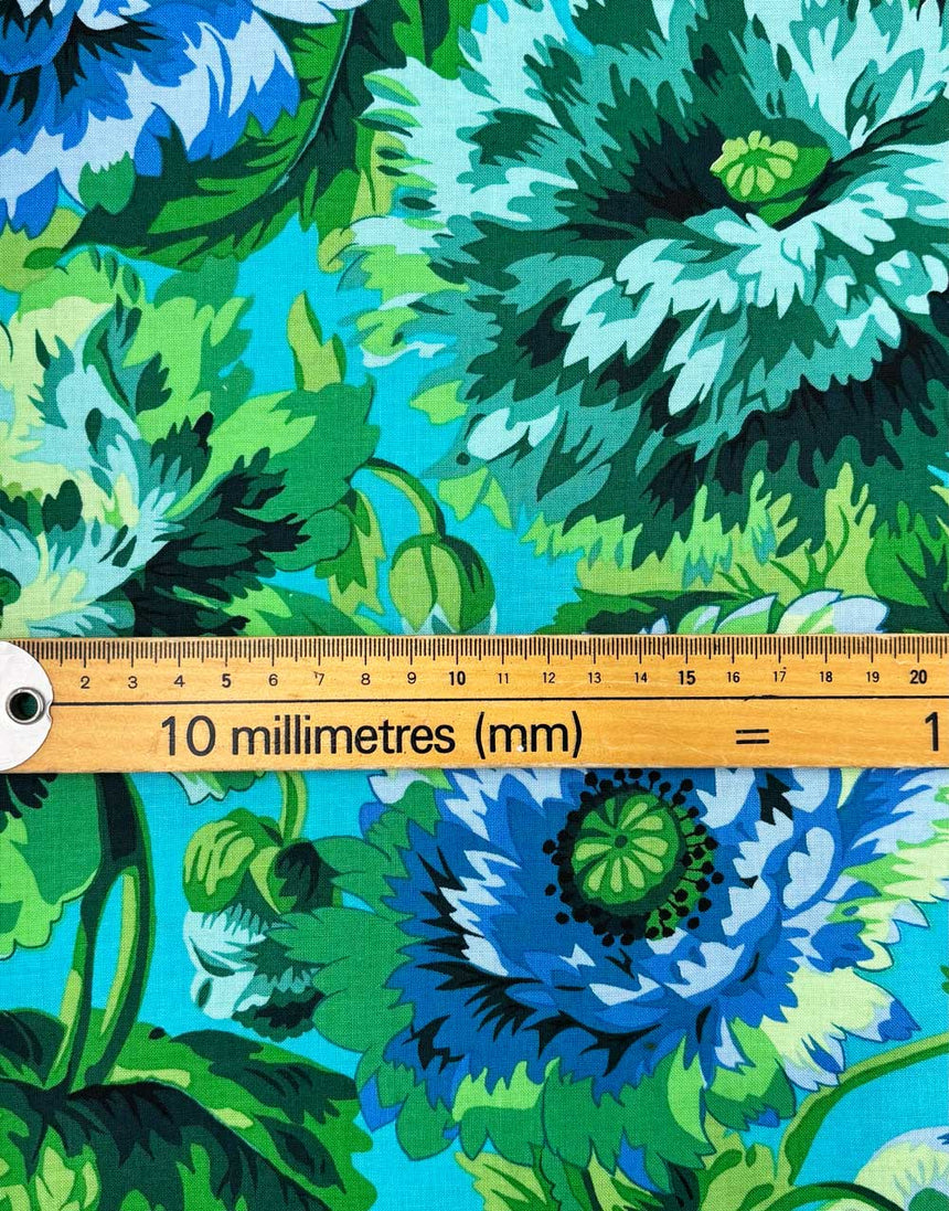 Green Rosemary Cotton Fabric, Kaffe Fasset Collective