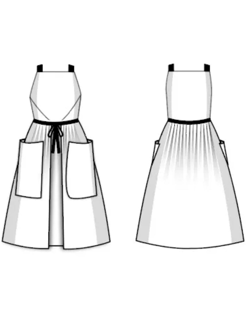 Kahlo Tabard Dress Paper Sewing Pattern, Sew Different