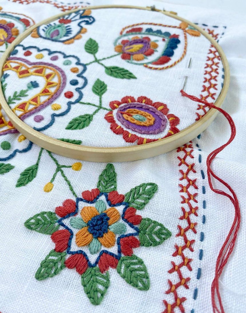 Veronka Embroidery Kit, Kasia Jacquot
