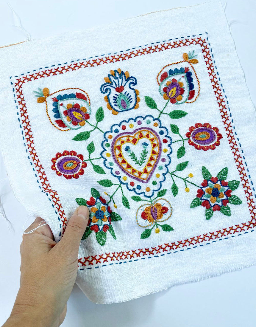 Veronka Embroidery Kit, Kasia Jacquot