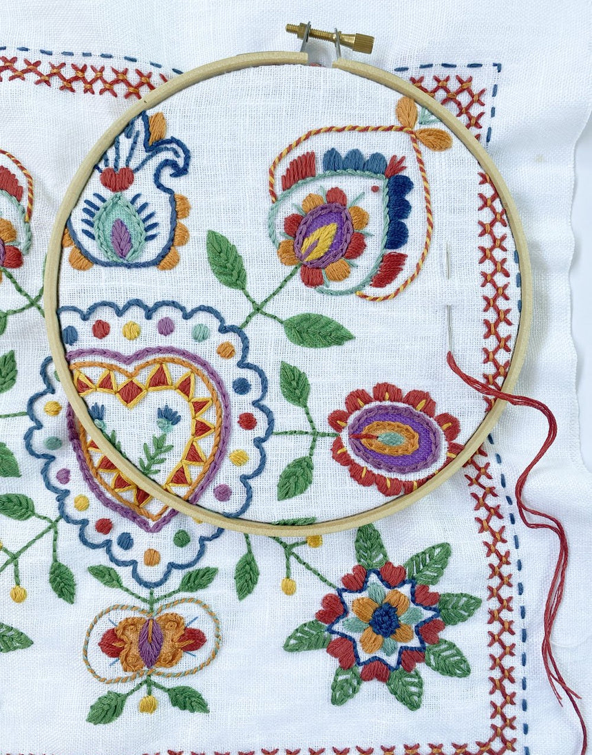 Veronka Embroidery Kit, Kasia Jacquot