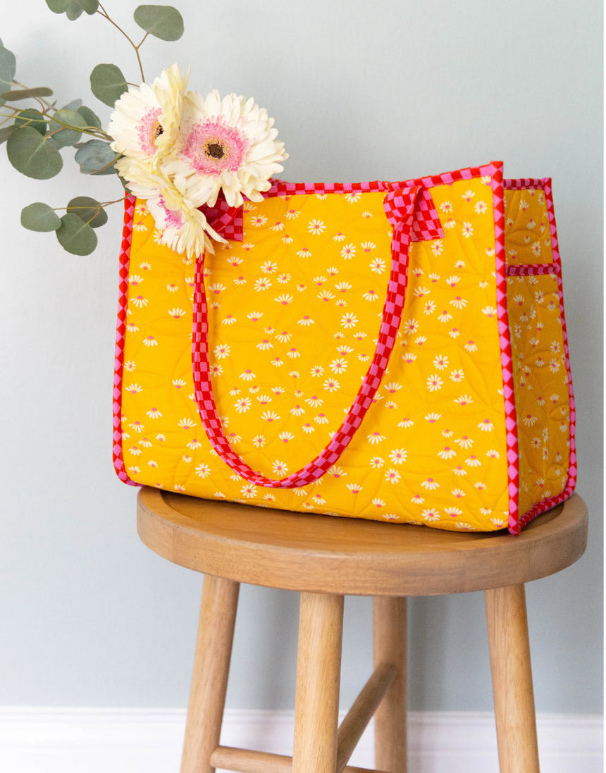 All The Things Tote Bag Sewing Pattern, Knot + Thread Design