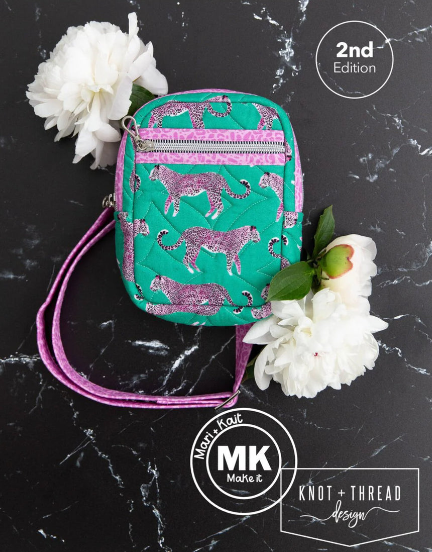 Athena Crossbody Bag Sewing Pattern, Knot + Thread Design