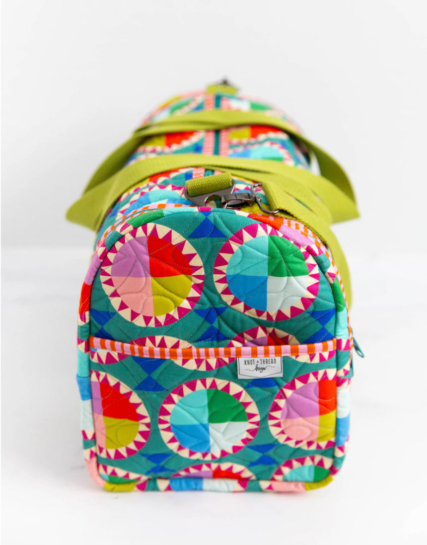 Lucy Duffle Bag Sewing Pattern, Knot + Thread Design