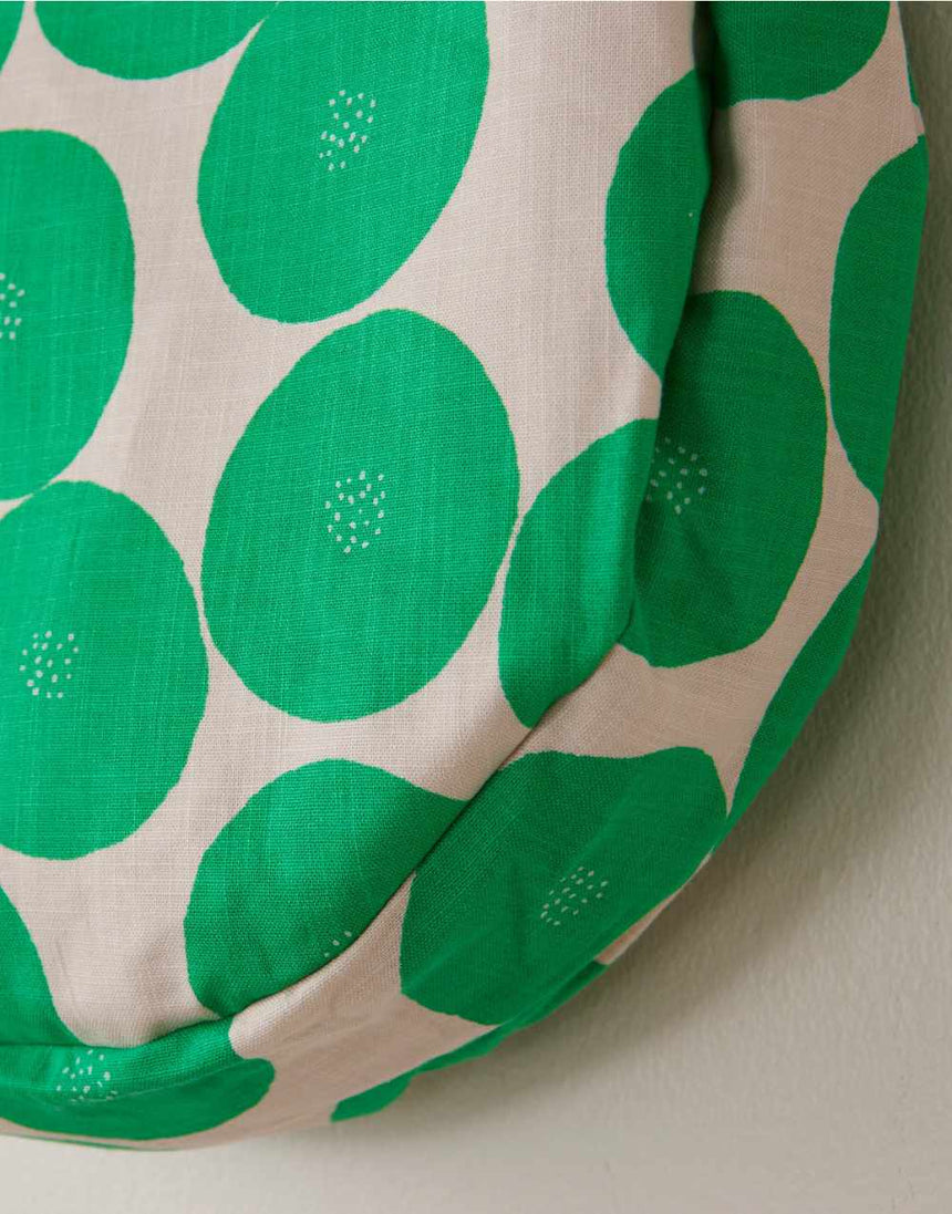 Green Anpan Tomotake Muddy Works Cotton Canvas Fabric