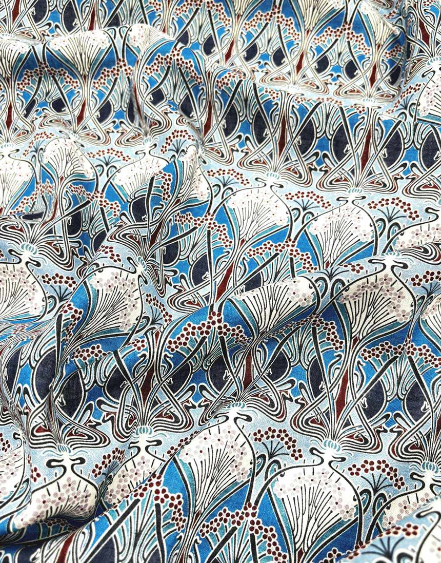 Liberty Fabrics Augusta Linen, Ianthe B