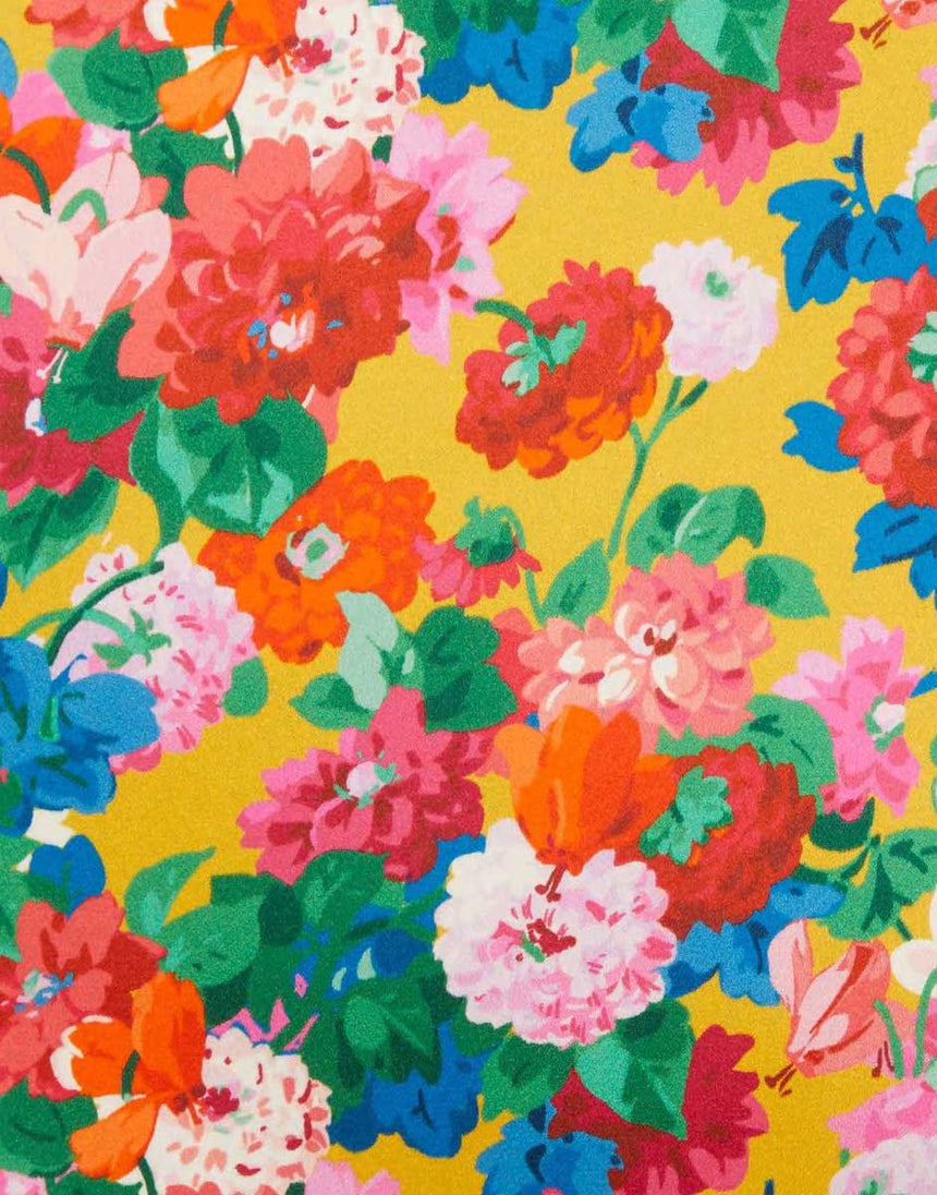 Liberty Fabrics Belgravia Silk Satin, Chatsworth Bloom