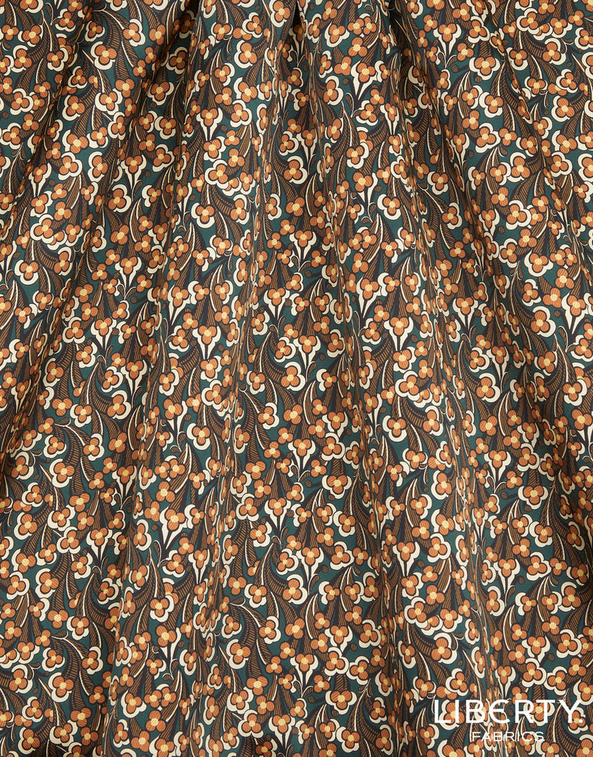Liberty Fabrics Belgravia Silk Satin Fabric,  Laith C
