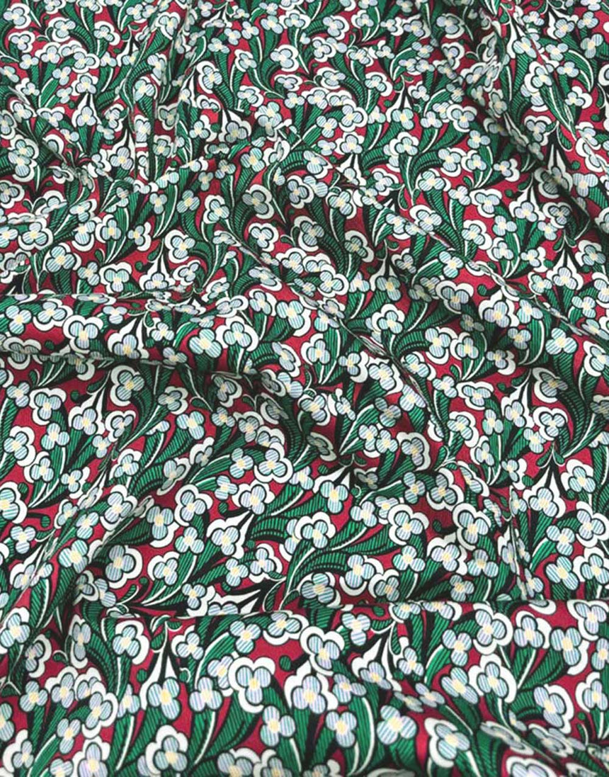 Liberty Fabrics Bourneville Cotton Drill Fabric, Laith A