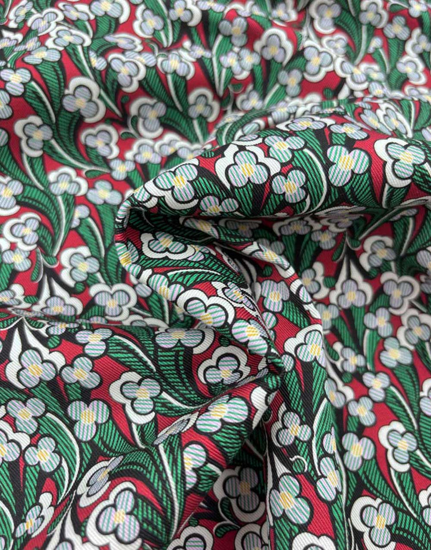 Liberty Fabrics Bourneville Cotton Drill Fabric, Laith A