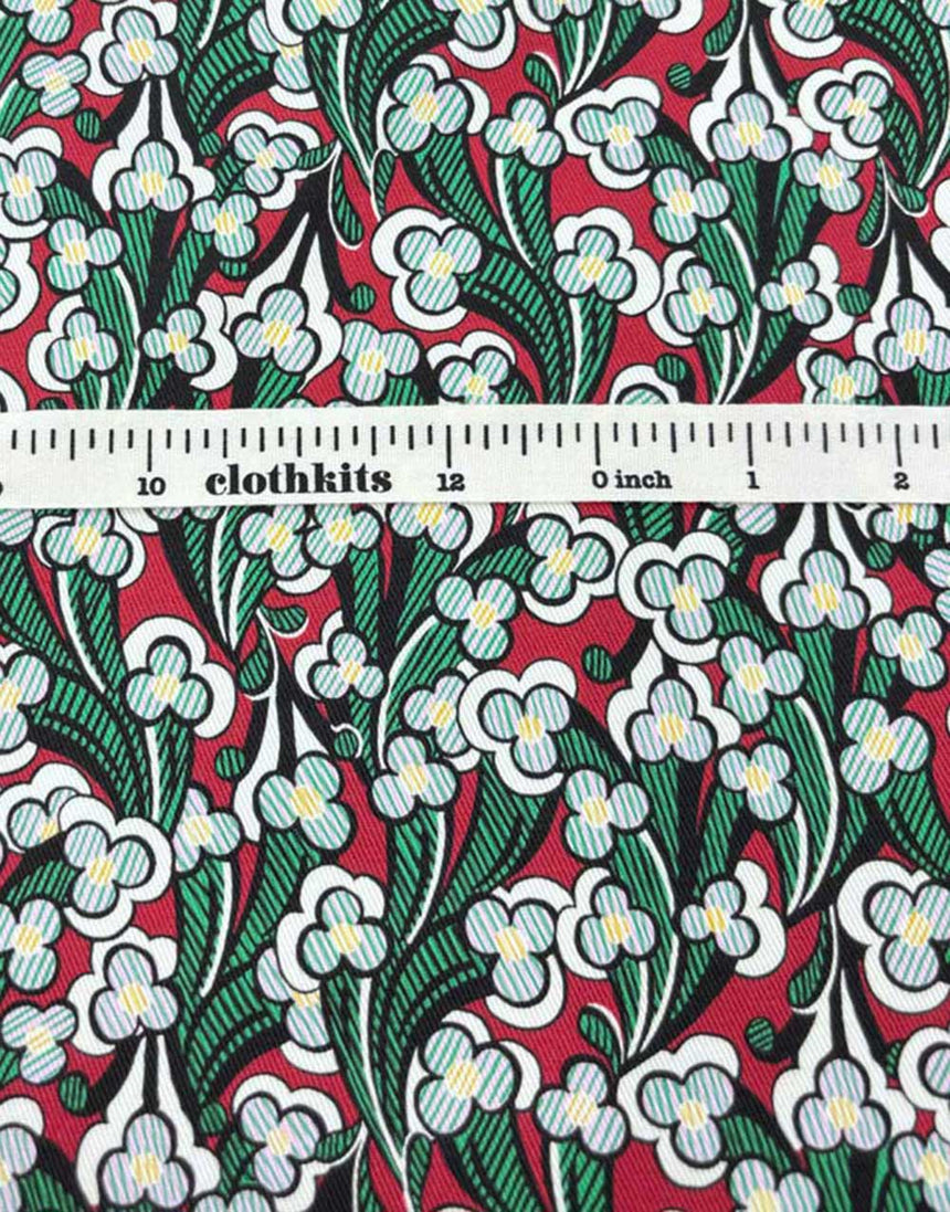 Liberty Fabrics Bourneville Cotton Drill Fabric, Laith A