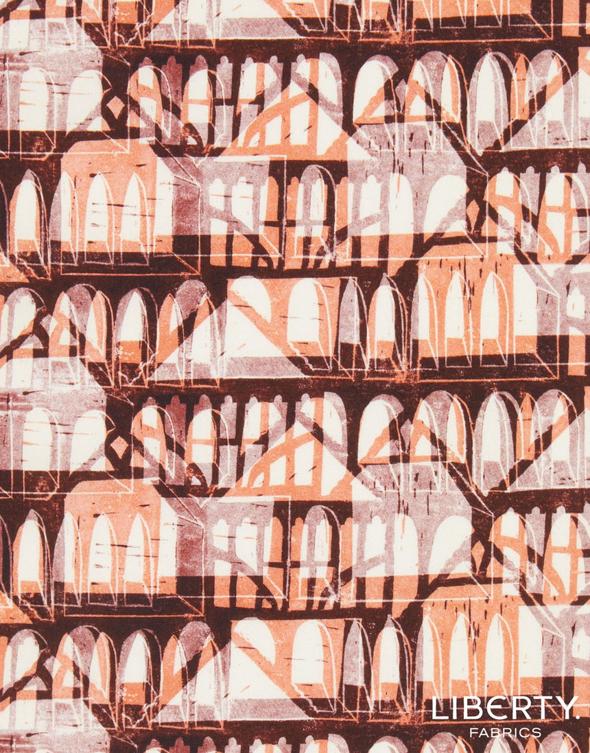 Liberty Cotton Poplin Fabric,  Ashley Tudor C