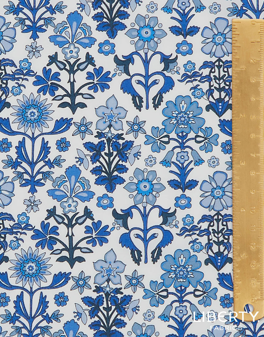 Liberty Cotton Poplin Fabric, Marlow C