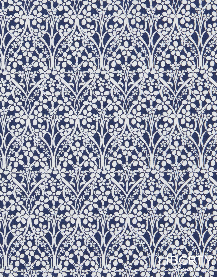 Liberty Cotton Poplin Fabric, Iona Star A