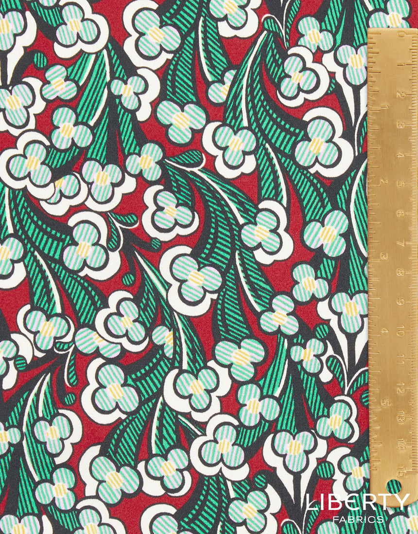 Liberty Fabrics Kensington Crepe de Chine Fabric, Laith A