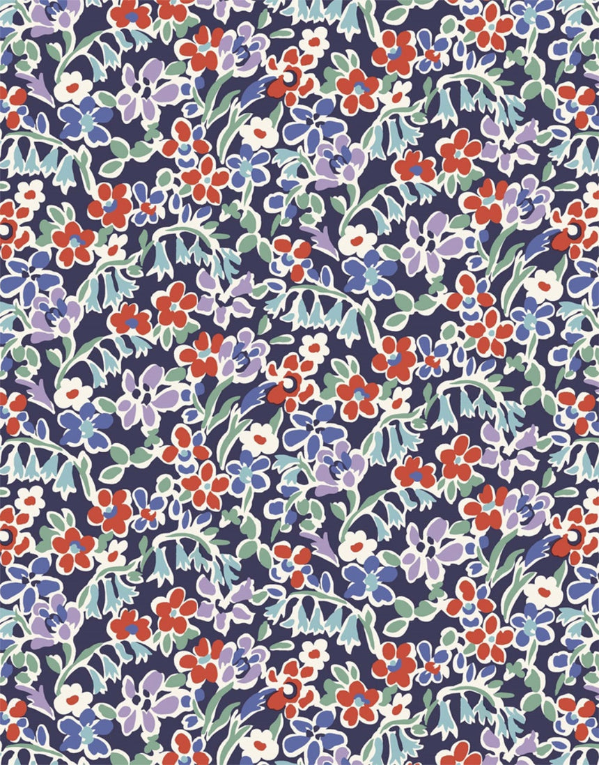 Liberty Fabrics Lasenby Quilting Cotton, Regent Meadow A