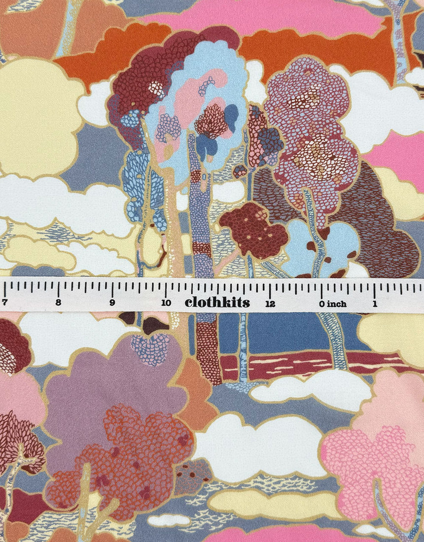 Liberty Fabrics Oakshott Viscose Voile, Prospect Road A