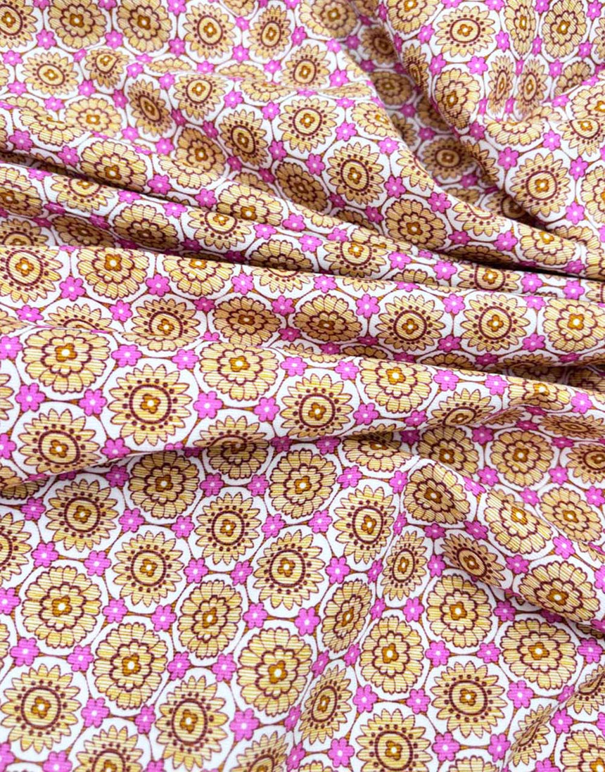 Liberty Fabrics Rossmore Cotton Corduroy Fabric, Inez Mio A