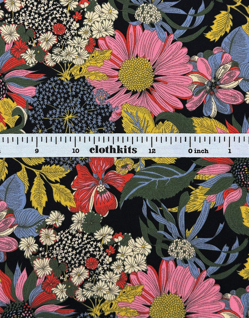 Liberty Fabrics Bickington Satin Viscose, Angelica Garla A