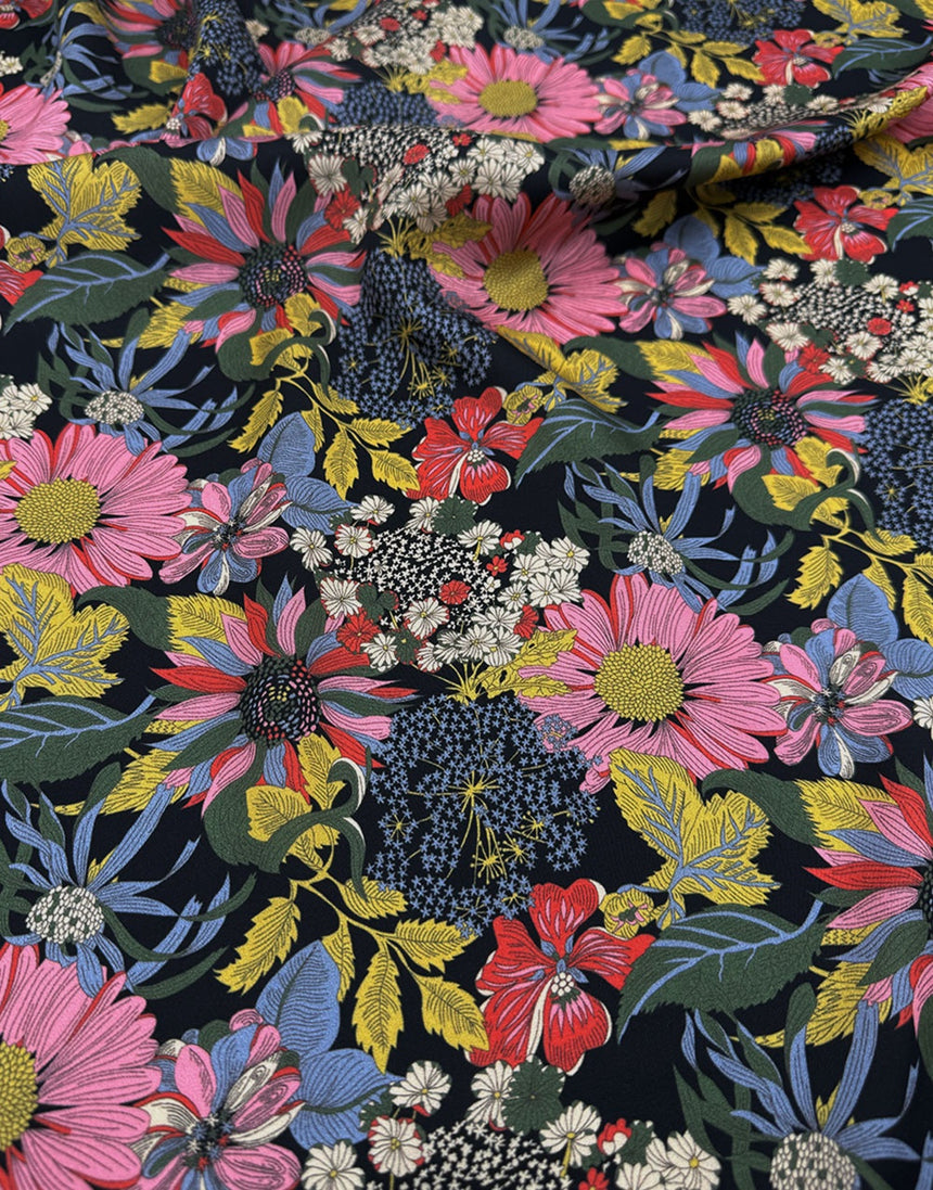 Liberty Fabrics Bickington Satin Viscose, Angelica Garla A