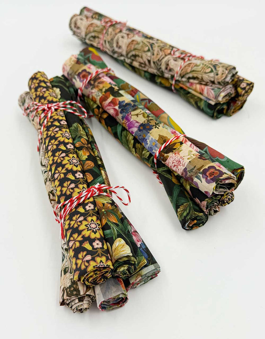 Liberty Fabrics Tana Lawn® Fat Quarter Bundle, From the Studio - Autumn Palette