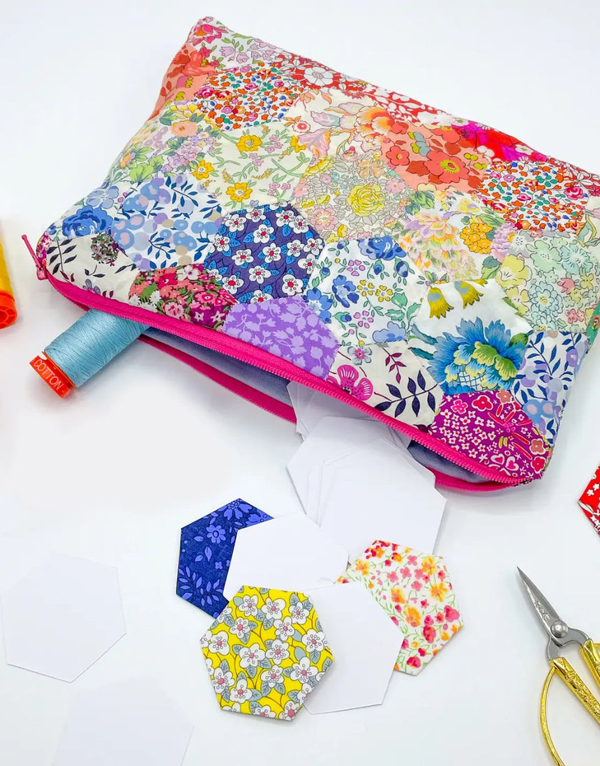 Liberty Tana Lawn® Fabric English Paper Piecing Starter Kit, Alice Caroline