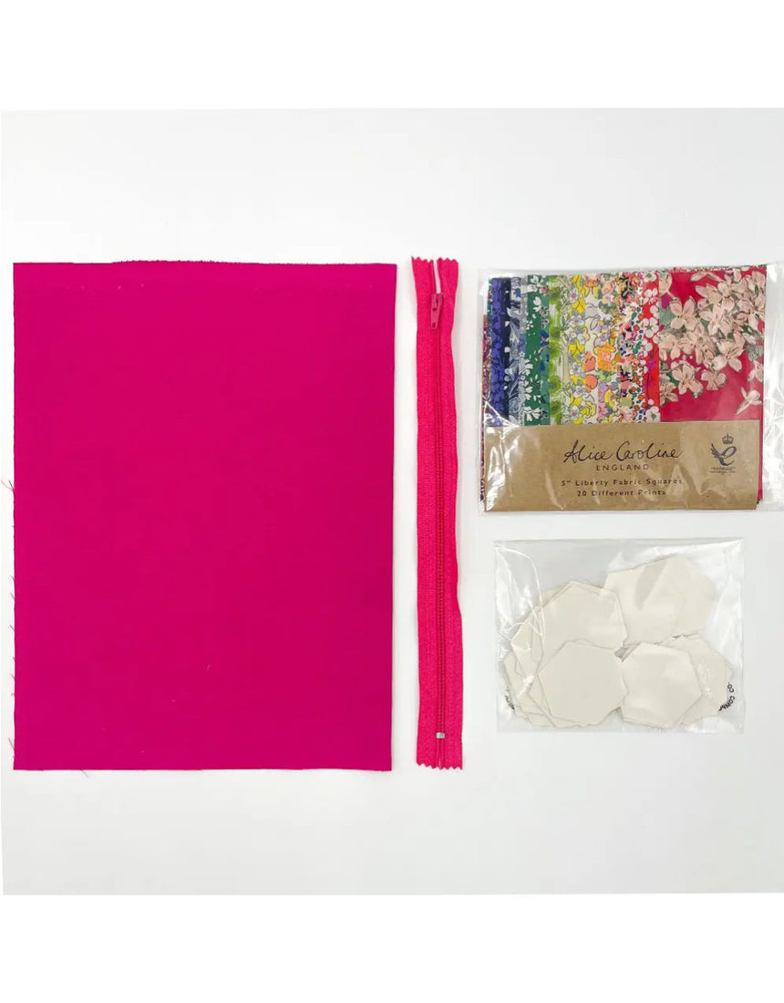 Liberty Tana Lawn® Fabric English Paper Piecing Starter Kit, Alice Caroline