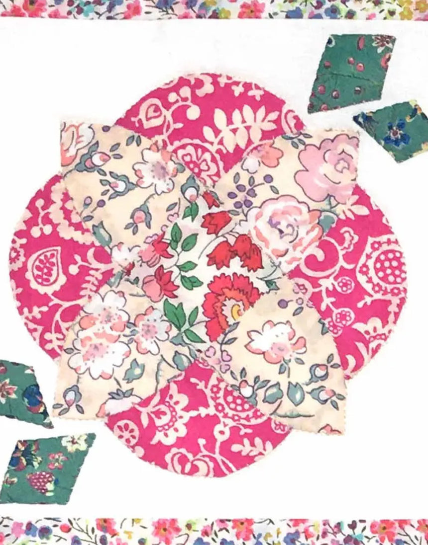 Liberty Tana Lawn® Fabric Summer Mini Sampler Quilt Kit, Alice Caroline