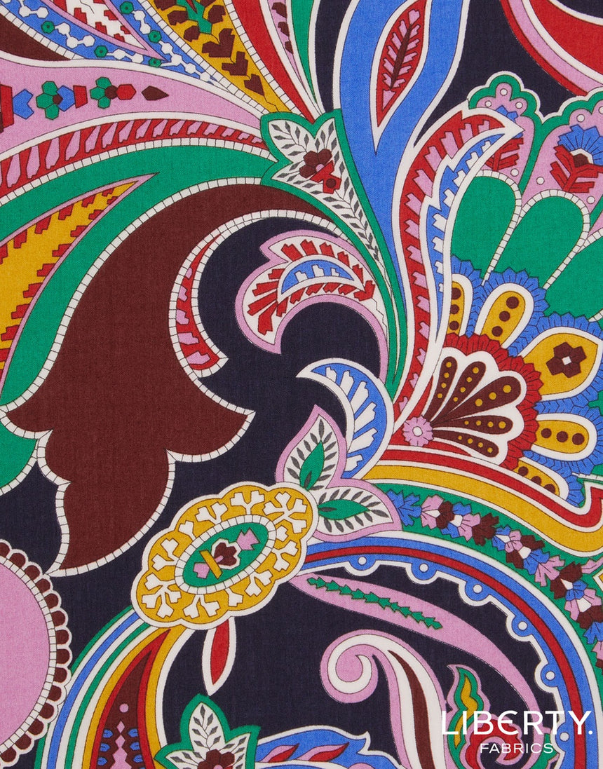 Liberty Fabrics Tana Lawn® Paisley Fanfare A