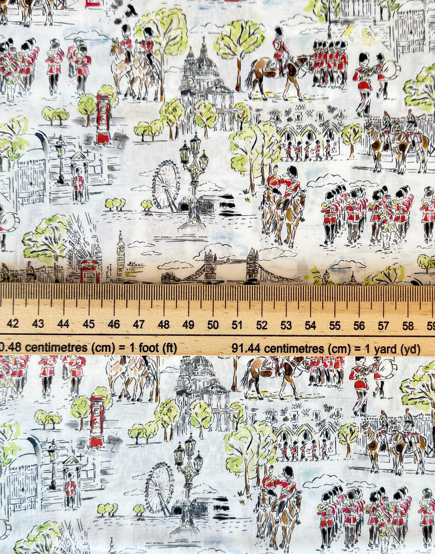 Liberty Tana Lawn® Cotton Fabric Marv's March A