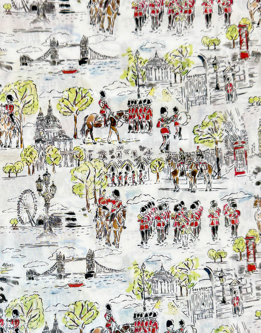 Liberty Tana Lawn® Cotton Fabric Marv's March A