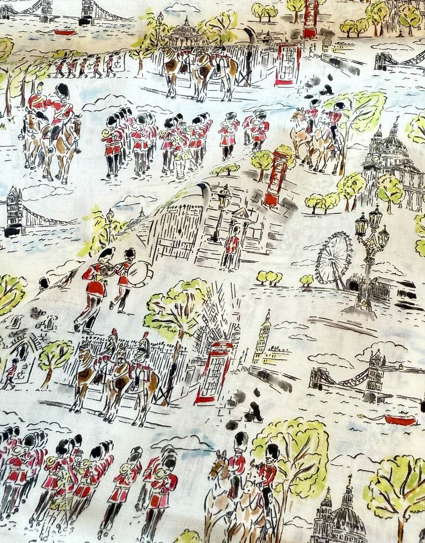 Liberty Tana Lawn® Cotton Fabric Marv's March A