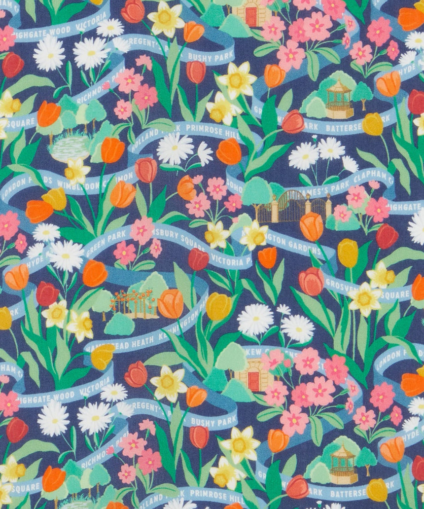Liberty Tana Lawn® Cotton Fabric Park Posy A