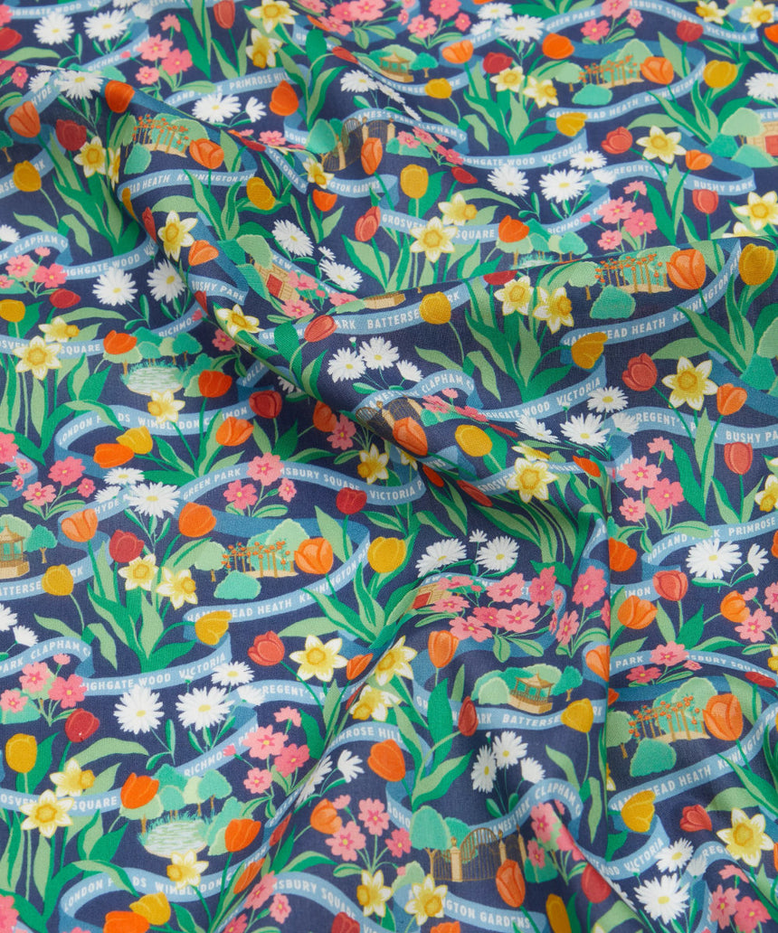 Liberty Tana Lawn® Cotton Fabric Park Posy A
