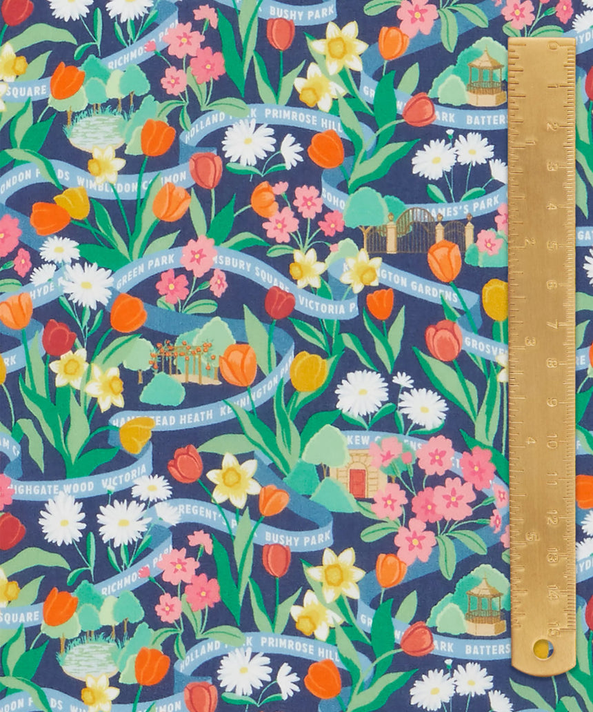 Liberty Tana Lawn® Cotton Fabric Park Posy A