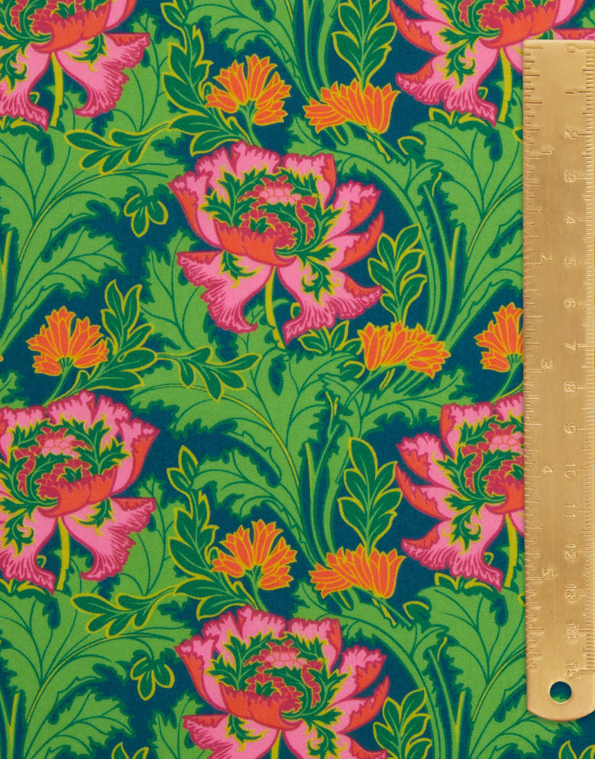 Liberty Tana Lawn® Cotton Fabric Poppy Flair B