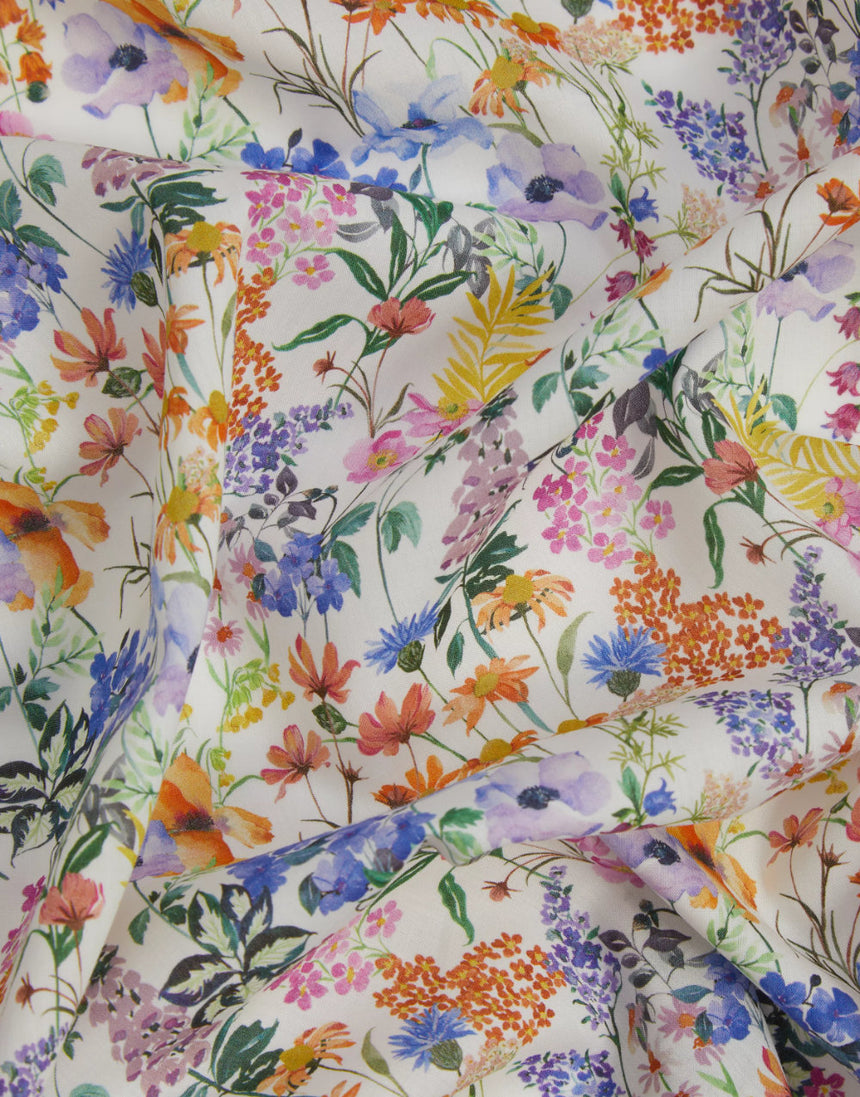Liberty Tana Lawn® Cotton Fabric Purley Meadow A