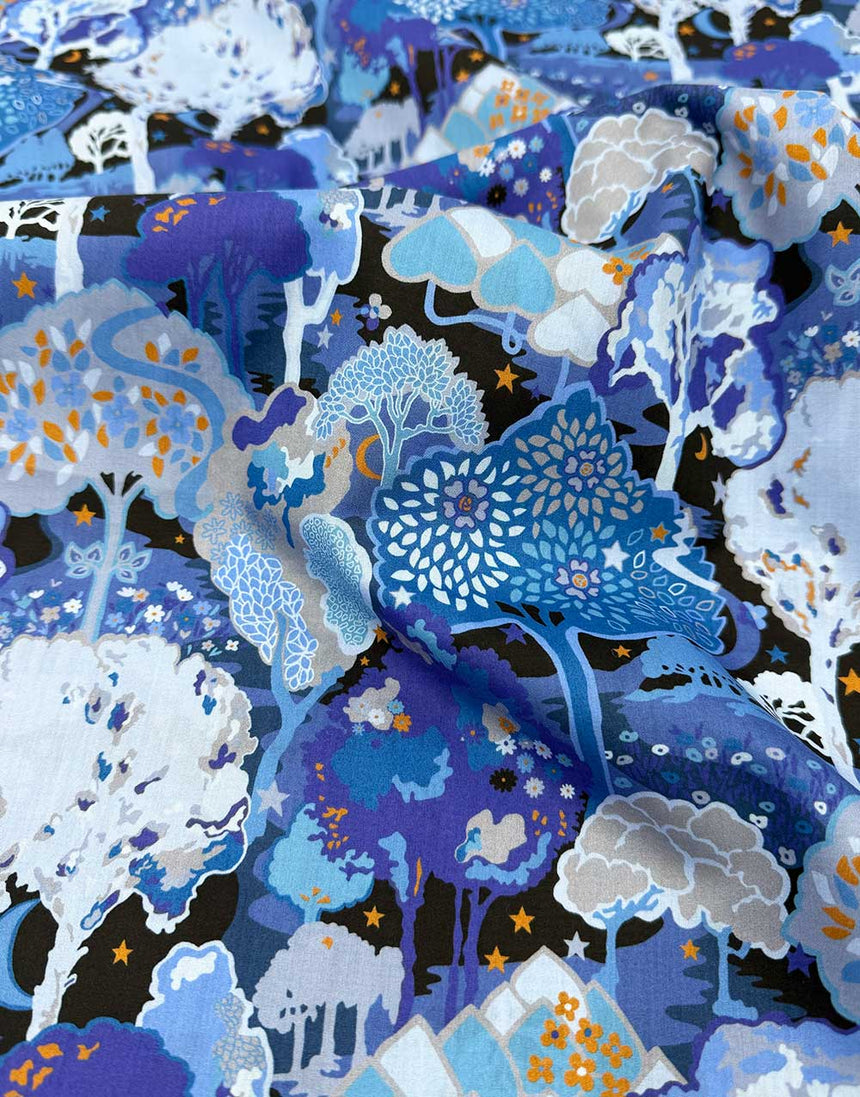 Liberty Tana Lawn Robe Complete Dressmaking Kit, Tessuti