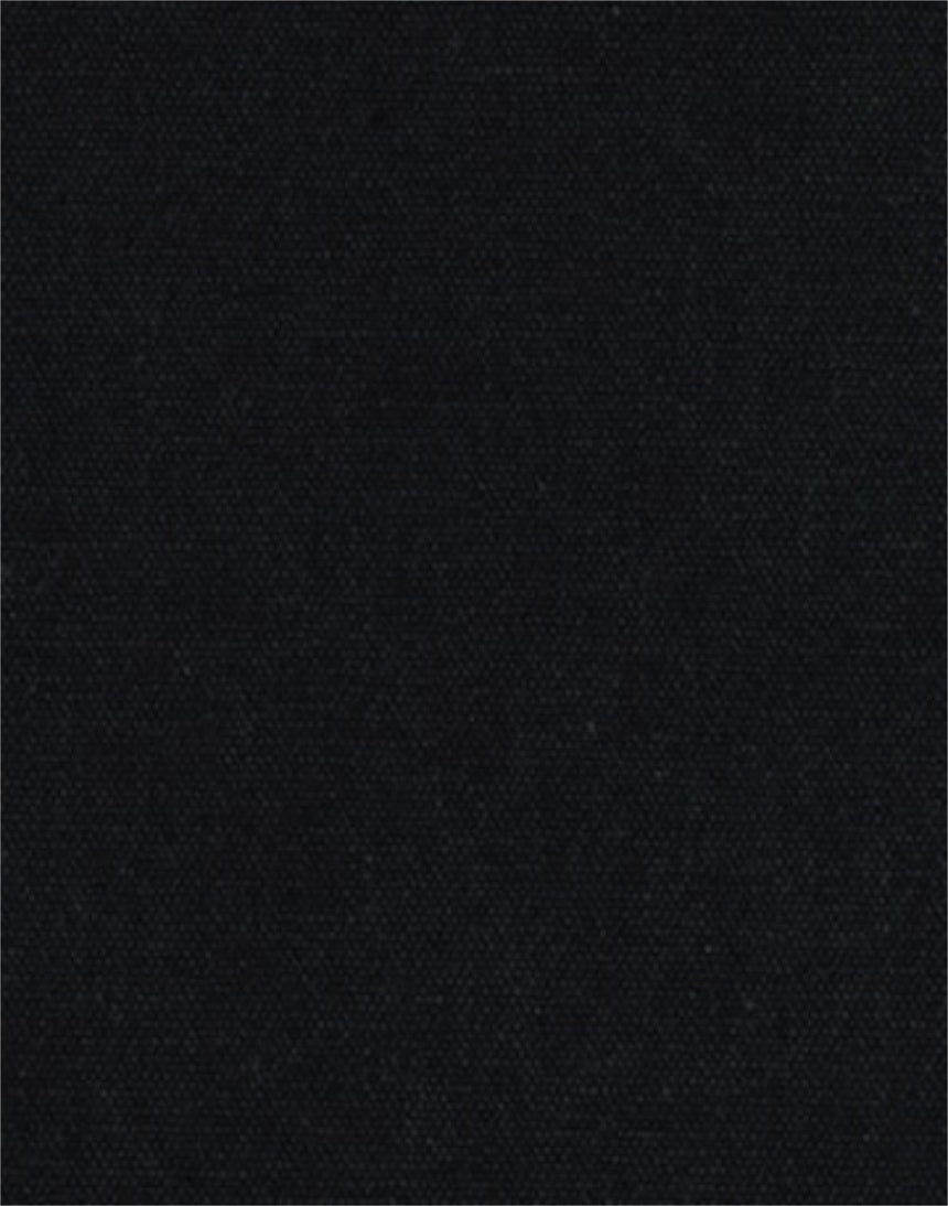 Black Coal Heavy Canvas Fabric, Light & Lush