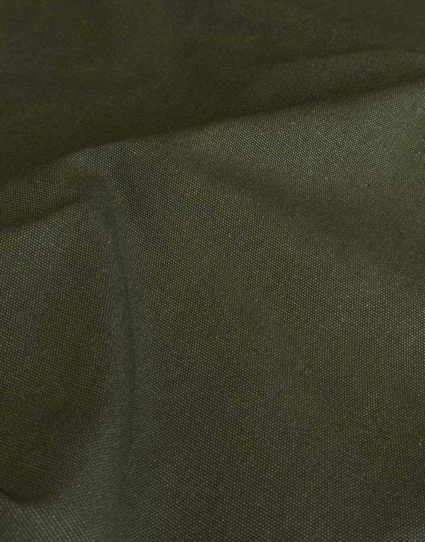 Urban Olive Heavy Canvas Fabric, Light & Lush