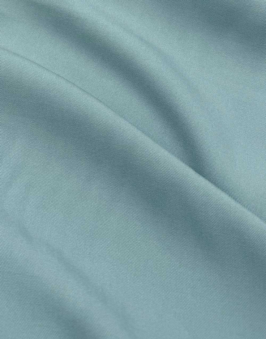 Sea Glass Blue Light & Lush Viscose Fabric