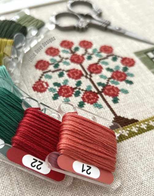 Meant To Be Cross Stitch Sampler Kit by Little Dove Designs