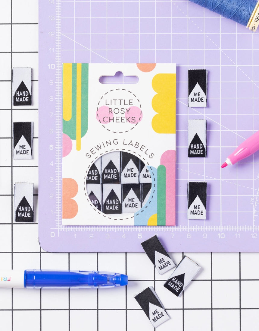 Mini Made Collection Woven Sewing Labels - Pack of 8