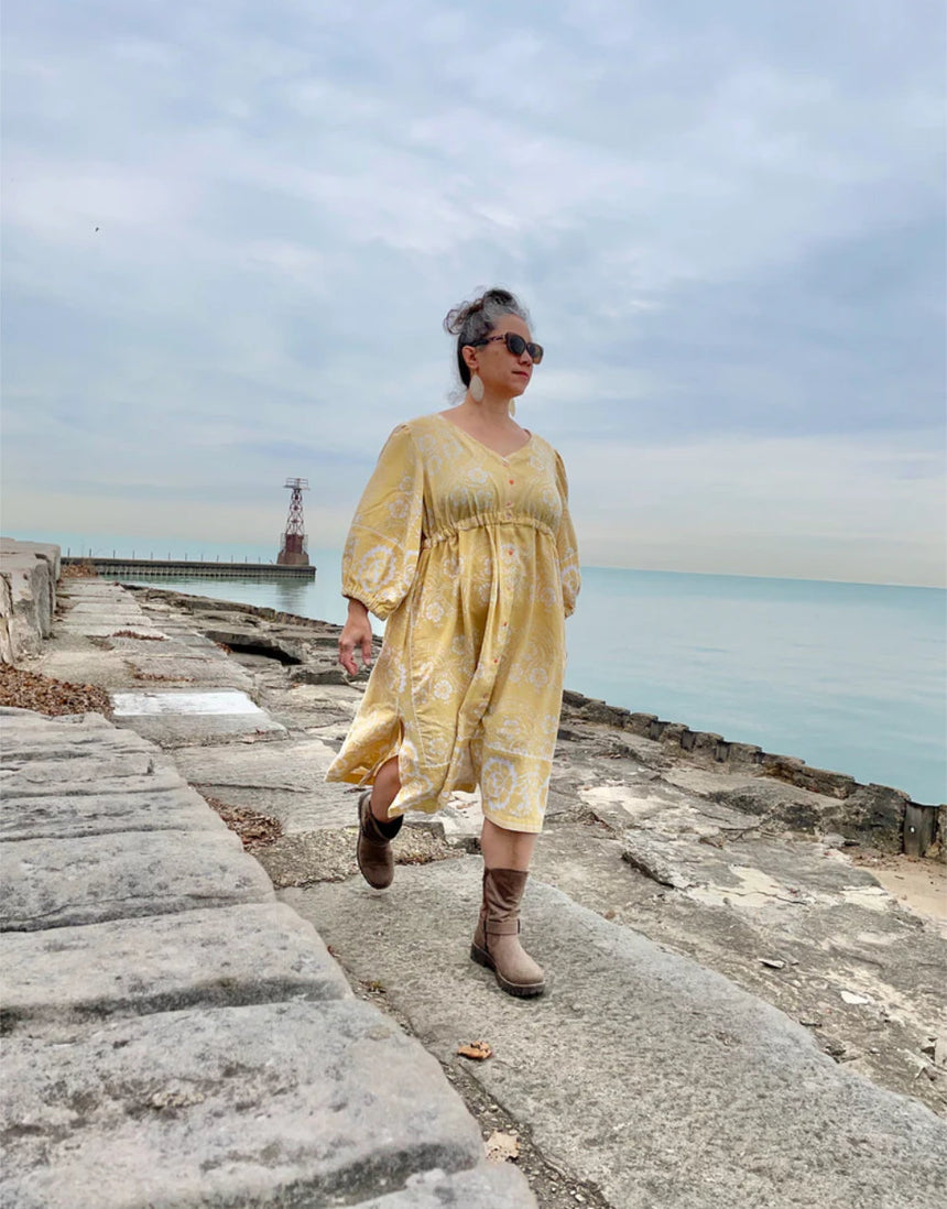 Sapphire Dress & Top Sewing Pattern, Made by Rae