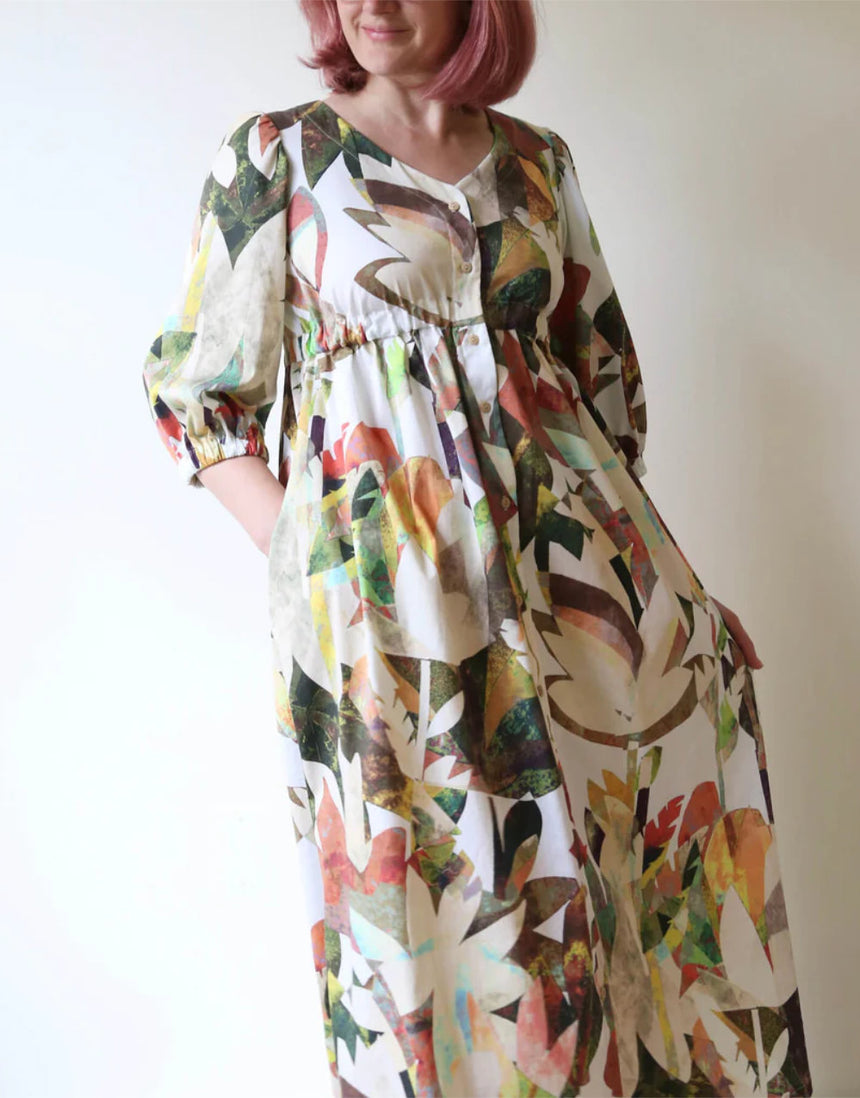 Sapphire Dress & Top Sewing Pattern, Made by Rae