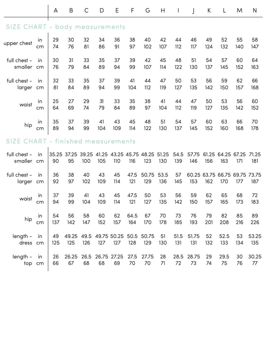 Sapphire Dress & Top Sewing Pattern, Made by Rae